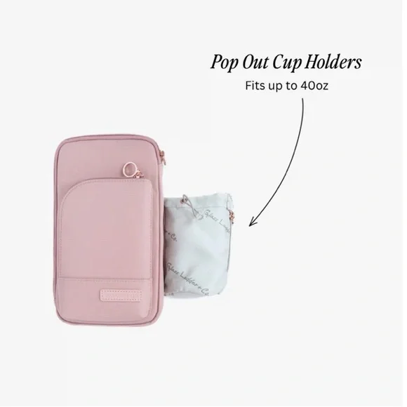 Glass Ladder & Co. Jenny Sling Bag —Rosé- Sold Out item from Girlhood Collection - Picture 2 of 14